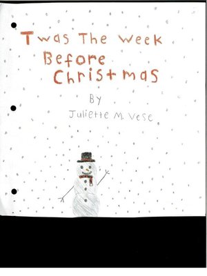 cover image of 'Twas The Week Before Christmas